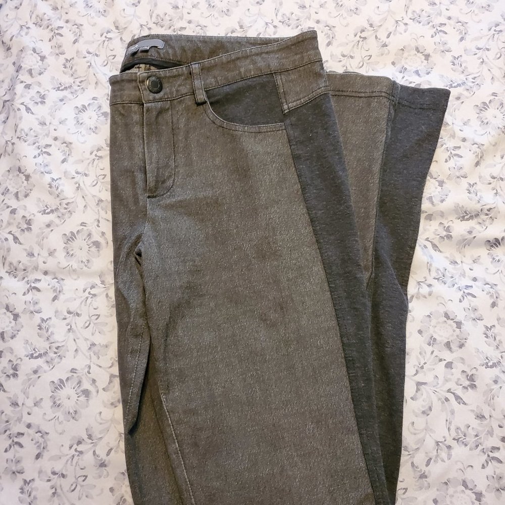 Vince Two Toned Stretch Denim Grey Jeans Sz8